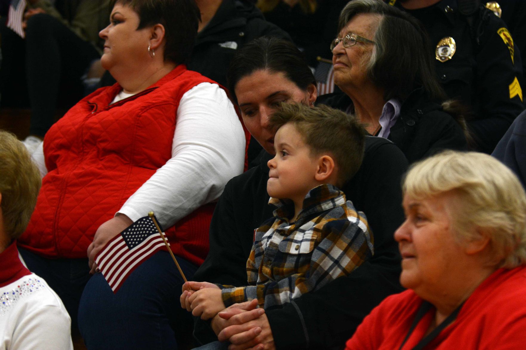 Portage High School Veterans Day ceremony 2019